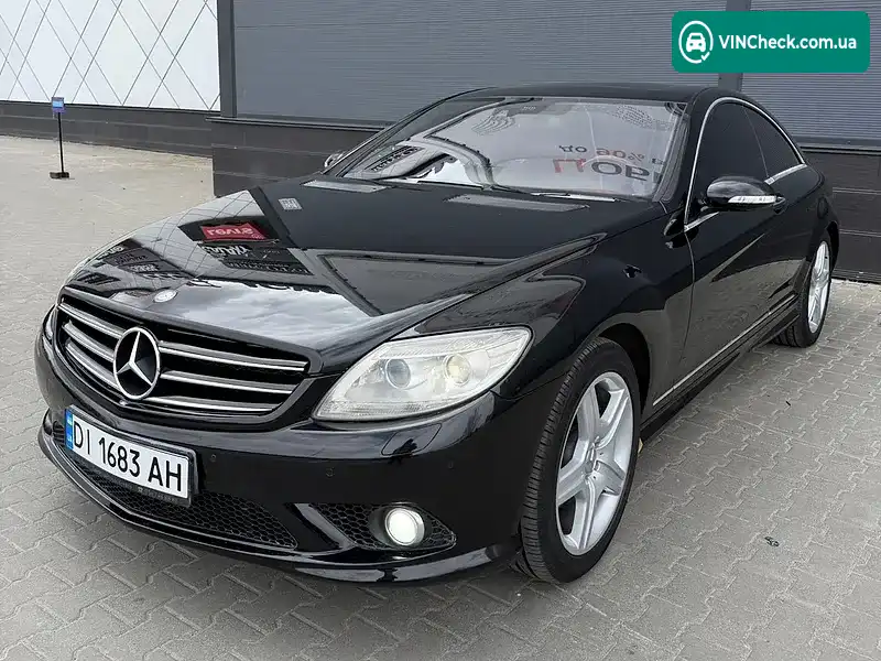 Mercedes-Benz CL-Class 2007, фото з оголошення 1 з 20, VIN WDD2163711A011325