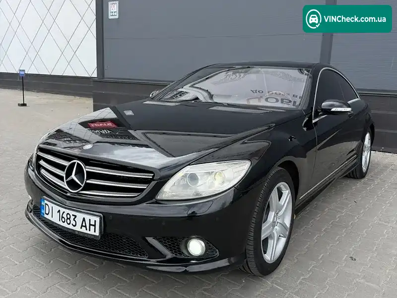 Mercedes-Benz CL-Class 2007, фото з оголошення 2 з 20, VIN WDD2163711A011325