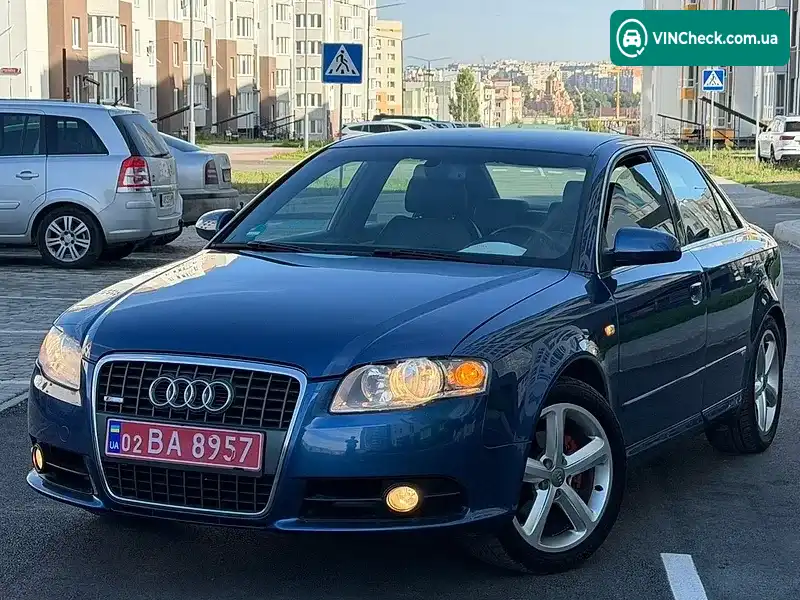 Audi A4 2006, фото з оголошення 2 з 20, VIN WAUZZZ8E37A116652