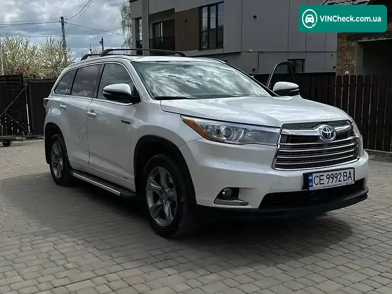 Toyota Highlander 2016, фото з оголошення 1 з 20, VIN 5TDDCRFH4GS018079