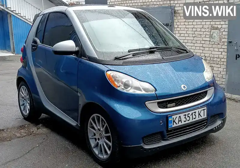 Smart Fortwo 2009, фото з оголошення 2 з 12, VIN WMEEK31X59K251466