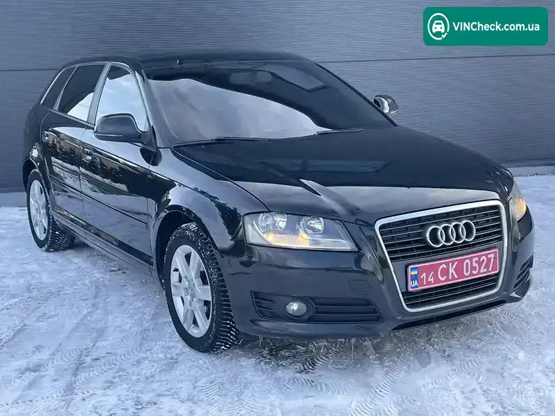Audi A3 2009, фото з оголошення 1 з 19, VIN WAUZZZ8P19A037517
