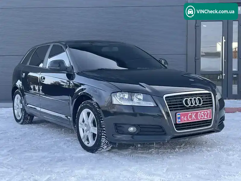 Audi A3 2009, фото з оголошення 2 з 19, VIN WAUZZZ8P19A037517