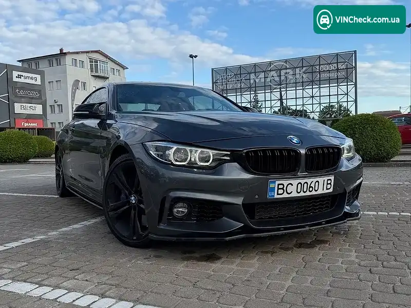 BMW 4 Series 2018, фото з оголошення 1 з 12, VIN WBA4W9C55KAF94707
