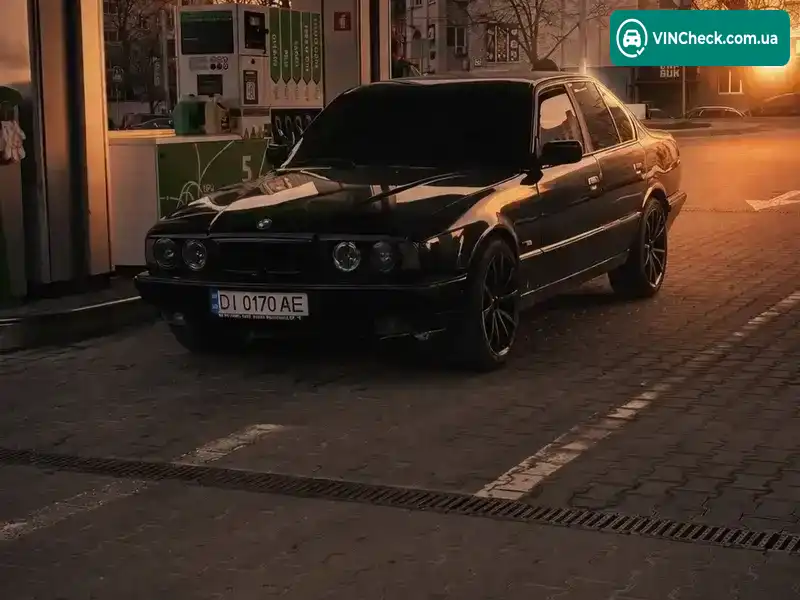 BMW 5 Series 1993, фото з оголошення 1 з 13, VIN WBAHB51090GG42801