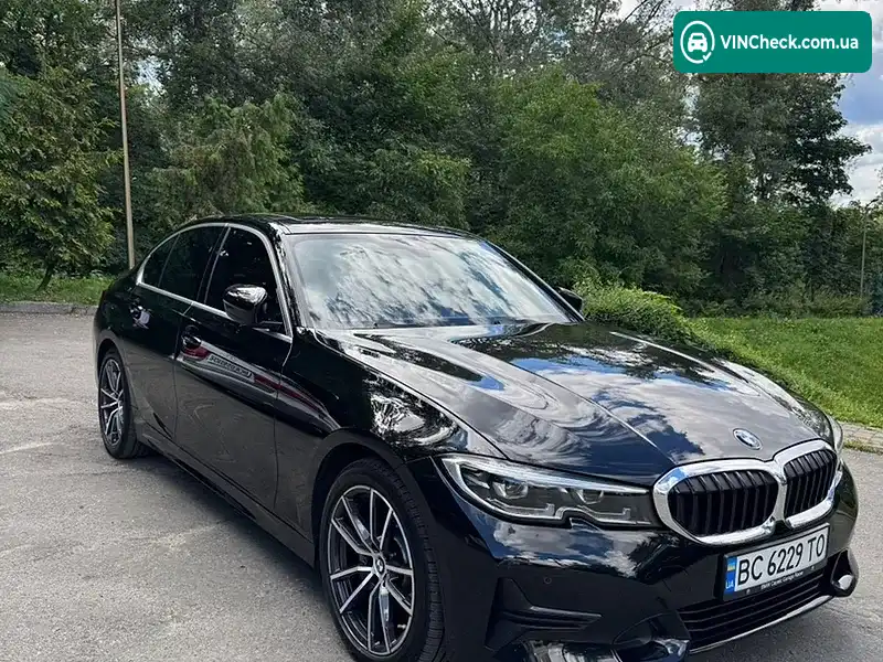 BMW 3 Series 2021, фото з оголошення 2 з 20, VIN 3MW5P7J06M8C02472