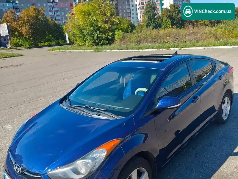 Hyundai Elantra 2013, фото з оголошення 2 з 19, VIN 5NPDH4AE8DH450757