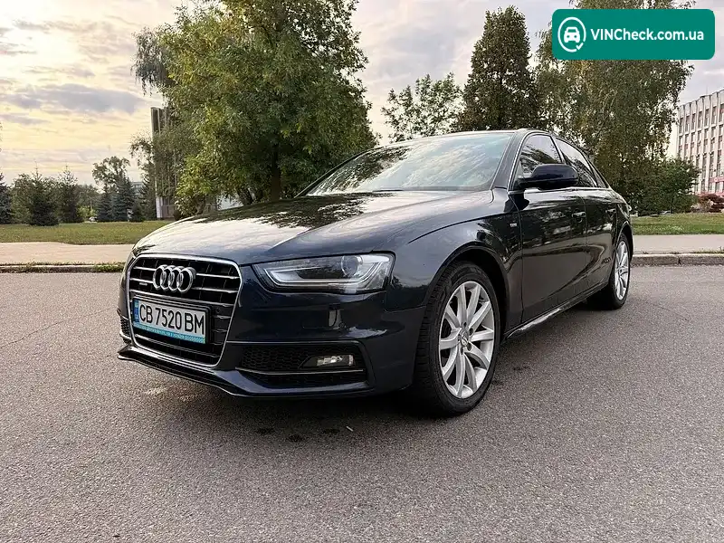 Audi A4 2014, фото з оголошення 2 з 20, VIN WAUZZZ8K4FN021966