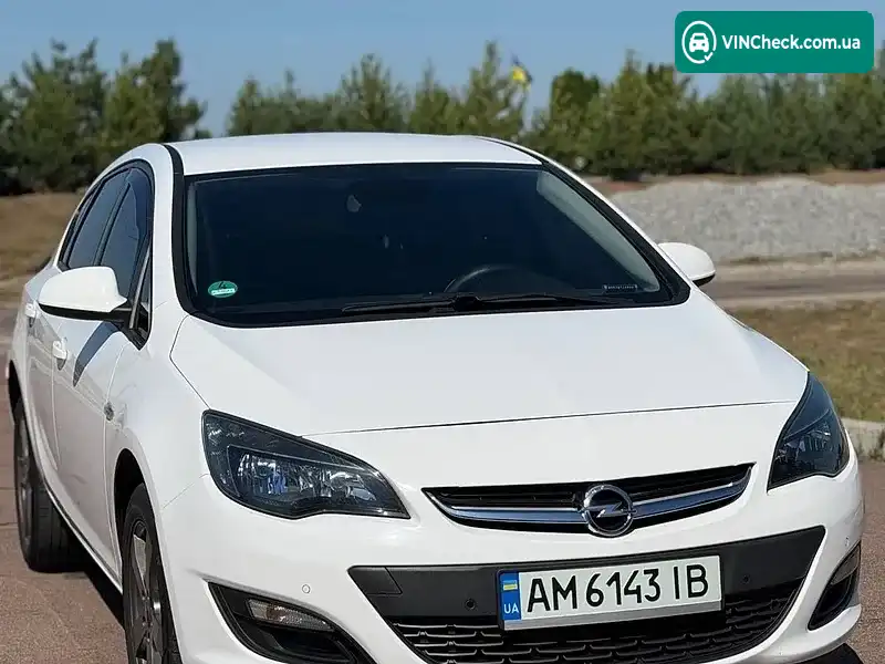 Opel Astra 2014, фото з оголошення 1 з 13, VIN W0LPD6EH5E1071005