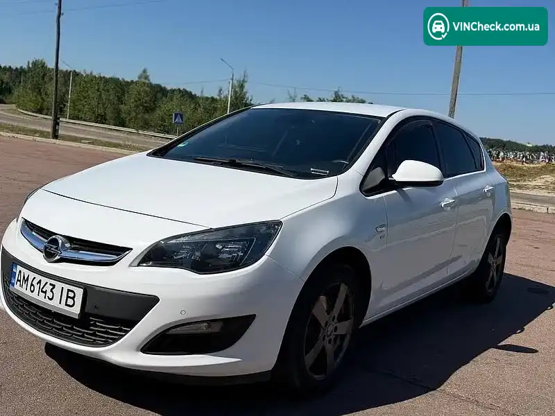 Opel Astra 2014, фото з оголошення 2 з 13, VIN W0LPD6EH5E1071005