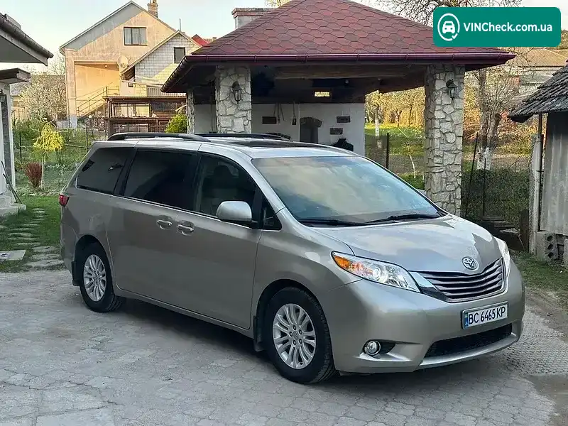 Toyota Sienna 2015, фото з оголошення 1 з 21, VIN 5TDYK3DC0FS664503