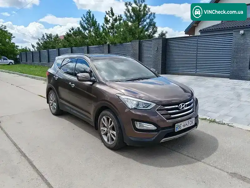 Hyundai Santa FE 2013, фото з оголошення 1 з 19, VIN KMHST81CBDU108101