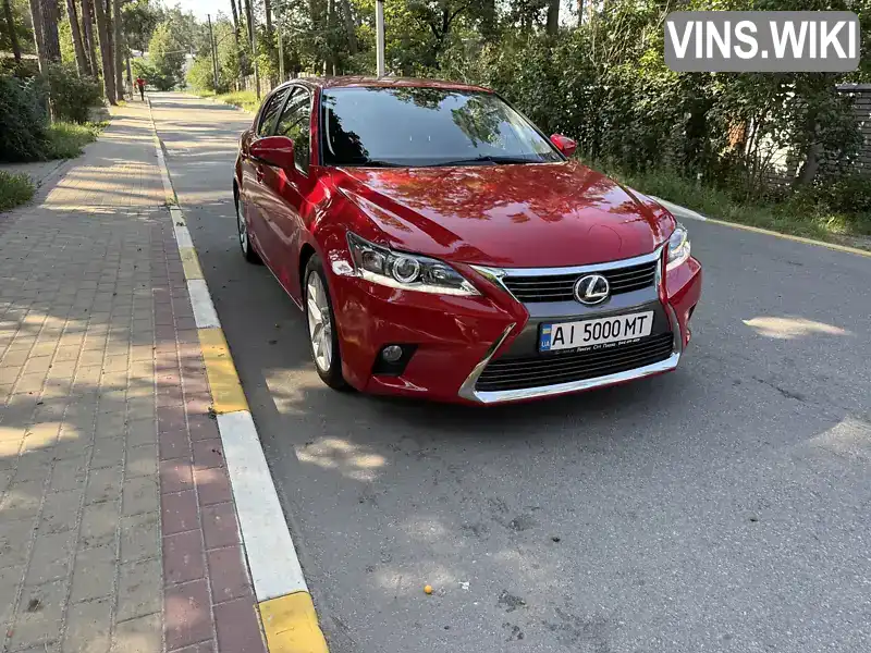 Lexus CT 2015, фото з оголошення 1 з 15, VIN JTHKD5BH5G2259190