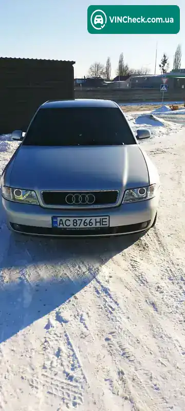 Audi A4 2000, фото з оголошення 1 з 12, VIN WAUZZZ8DZYA186038