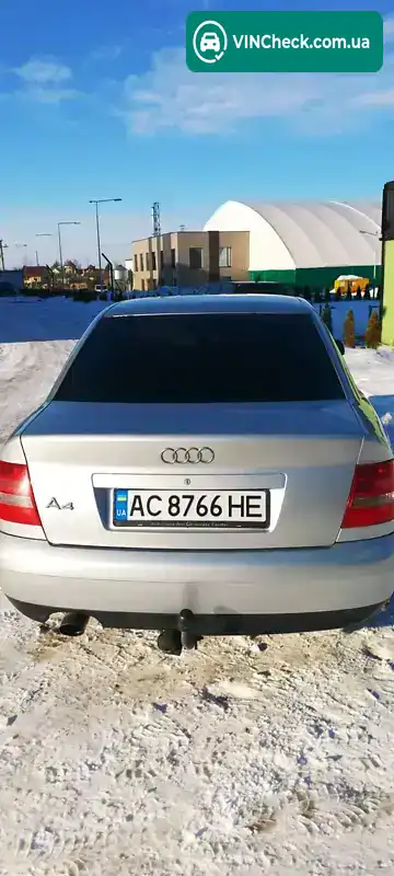 Audi A4 2000, фото з оголошення 2 з 12, VIN WAUZZZ8DZYA186038