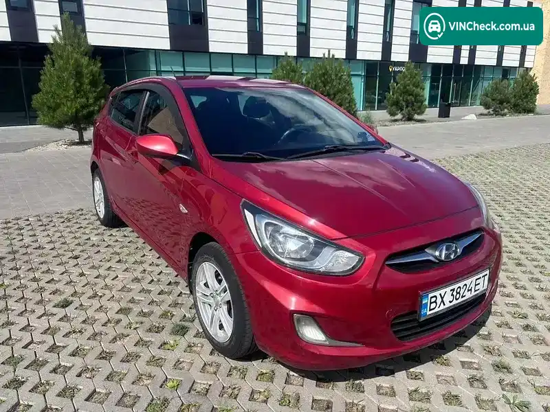 Hyundai Accent 2012, фото з оголошення 2 з 20, VIN Z94CU51CACR035088