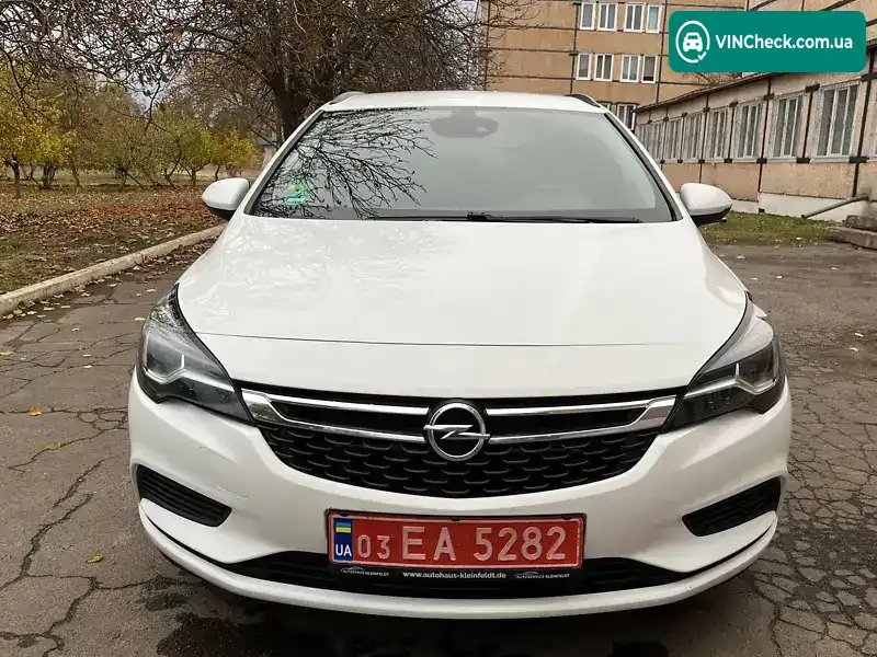 Opel Astra 2019, фото з оголошення 2 з 20, VIN W0VBD8EG5K8031384