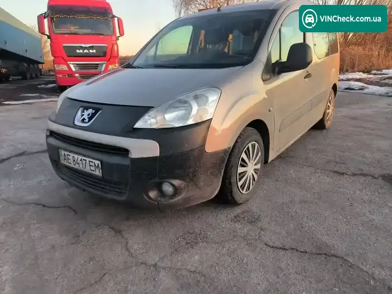 Peugeot Partner 2011, фото з оголошення 1 з 17, VIN VF37J9HTCBJ610093