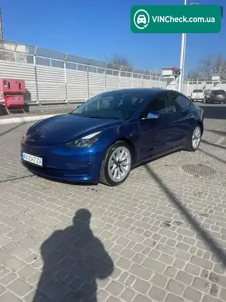 Tesla Model 3 2022, фото з оголошення 2 з 21, VIN 5YJ3E1EB6NF183282