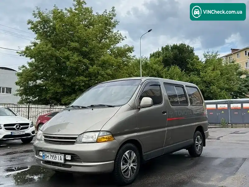 Toyota Hiace 1995, фото з оголошення 1 з 15, VIN JT121LK1100010735