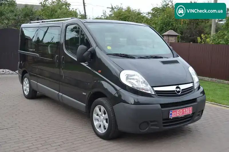 Opel Vivaro 2011, фото з оголошення 1 з 20, VIN W0LJ7BHBSBV654190