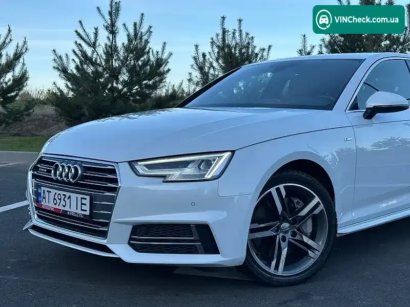 Audi A4 2018, фото з оголошення 2 з 20, VIN WAUENAF4XJN019731