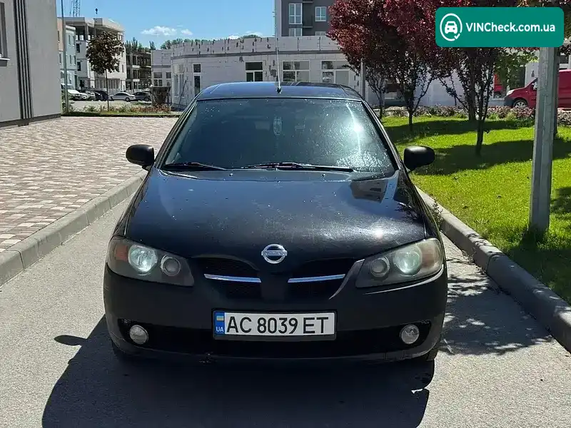 Nissan Almera 2005, фото з оголошення 2 з 18, VIN SJNFAAN16U2620114