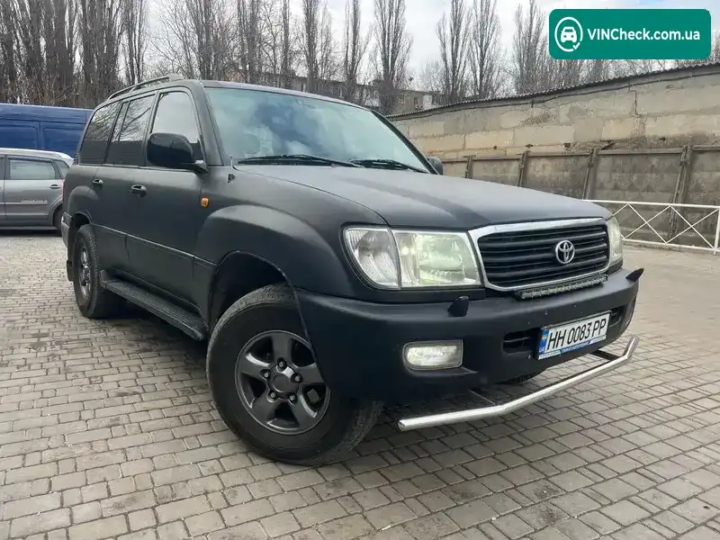Toyota Land Cruiser 2002, фото з оголошення 2 з 21, VIN JTEHT05J902019500