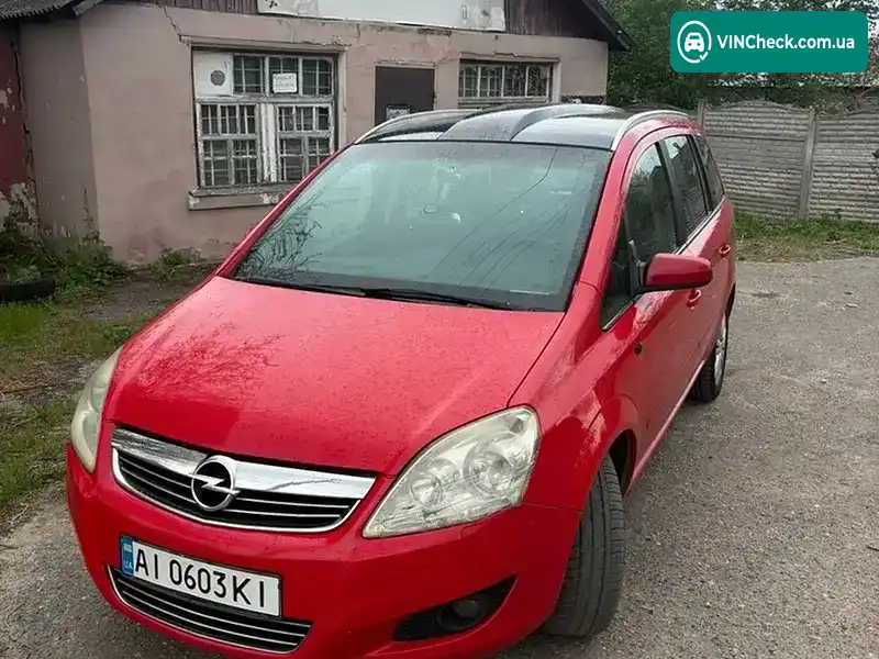 Opel Zafira 2009, фото з оголошення 1 з 15, VIN W0L0AHM7592085350