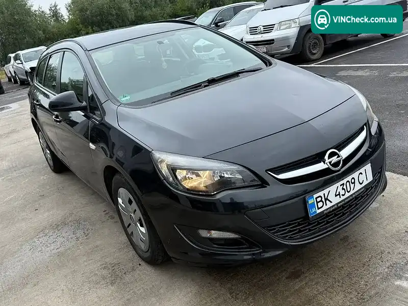 Opel Astra 2013, фото з оголошення 1 з 13, VIN W0LPD8EA8D8041226