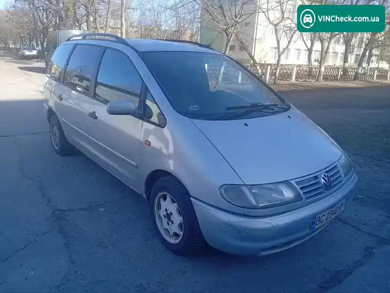 Volkswagen Sharan 1999, фото з оголошення 1 з 5, VIN WVWZZZ7MZYV023843