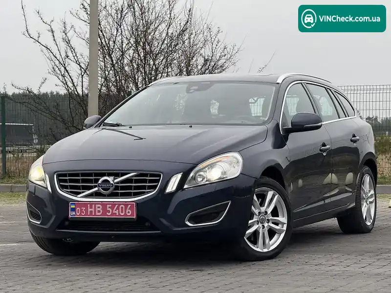 Volvo V60 2013, фото з оголошення 2 з 20, VIN YV1FW8256D1103518