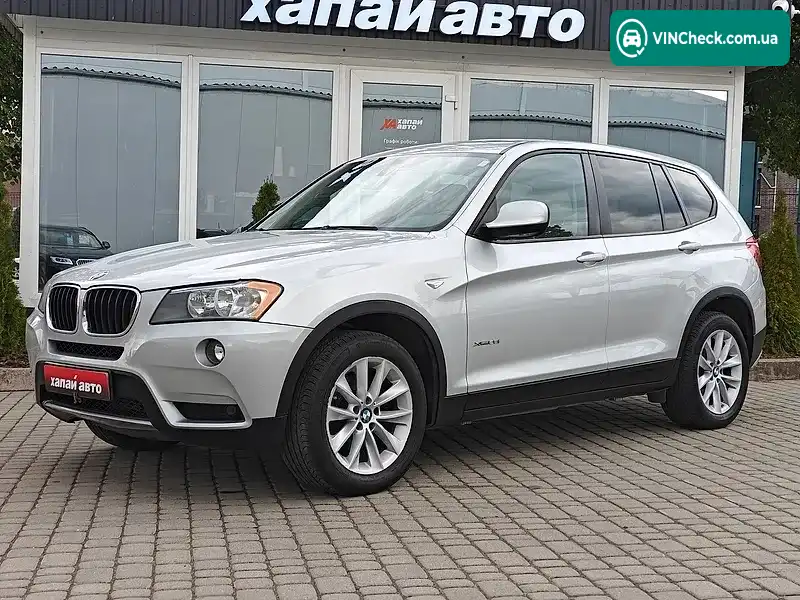 BMW X3 2012, фото з оголошення 2 з 20, VIN 5UXWX9C55D0A08457