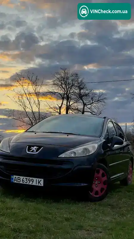 Peugeot 207 2007, фото з оголошення, VIN VF3WC8FSC33977785