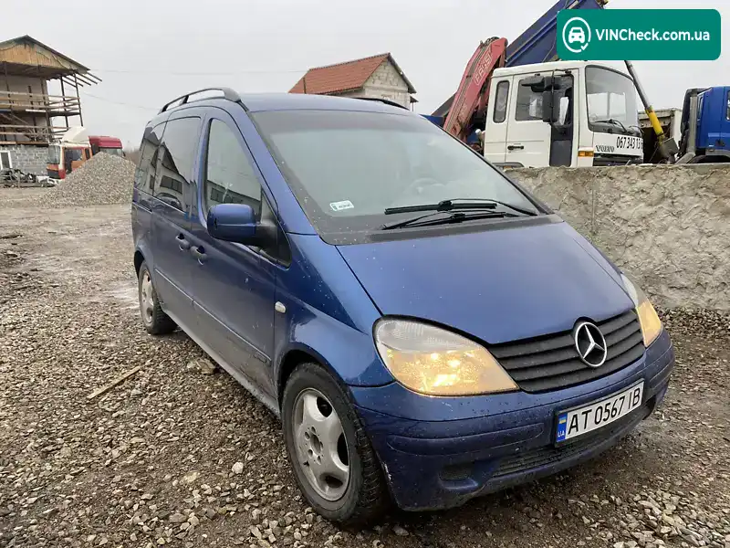 Mercedes-Benz Vaneo 2002, фото з оголошення 1 з 5, VIN WDB4147001N201781