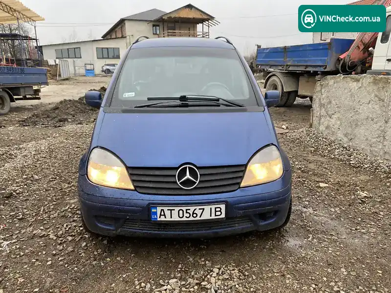 Mercedes-Benz Vaneo 2002, фото з оголошення 2 з 5, VIN WDB4147001N201781