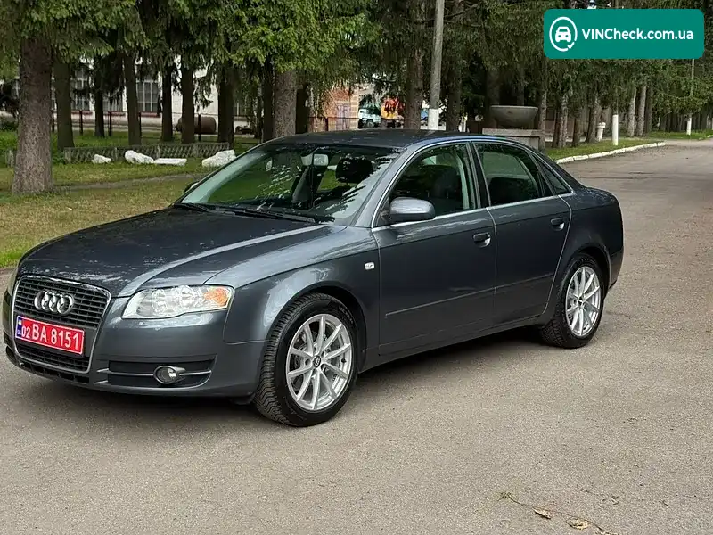Audi A4 2006, фото з оголошення 2 з 20, VIN WAUZZZ8E46A156317