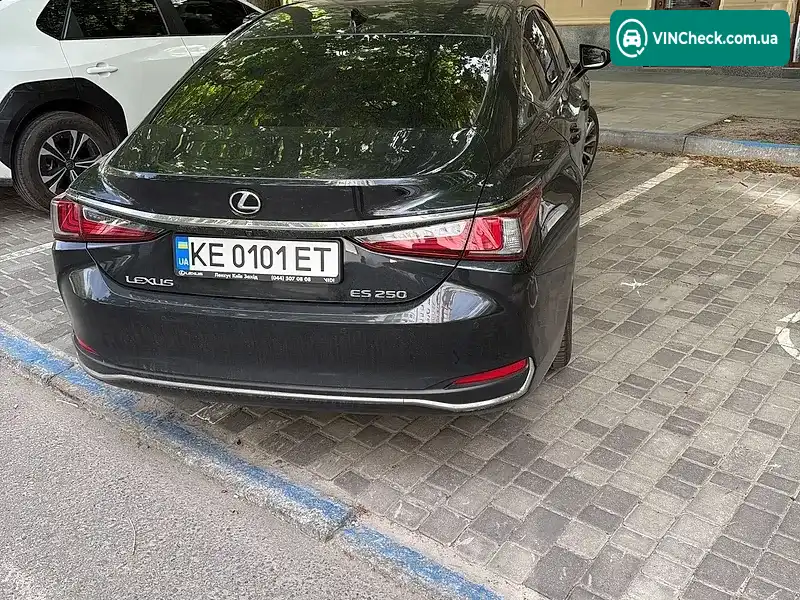 Lexus ES 2021, фото з оголошення 2 з 2, VIN JTHB11B1102040124