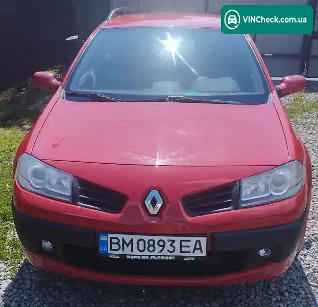 Renault Megane 2009, фото з оголошення 1 з 5, VIN VF1KM1R0H41066541