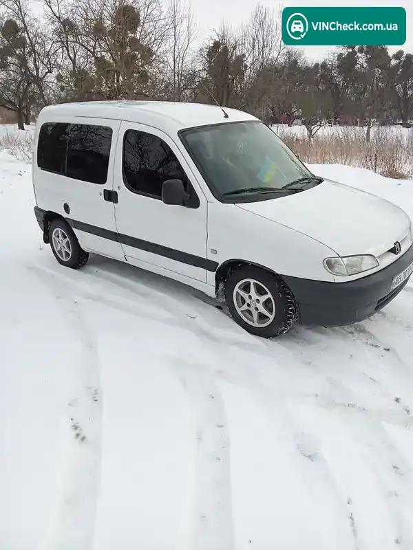 Peugeot Partner 2002, фото з оголошення 1 з 9, VIN VF35CRHYF60404548