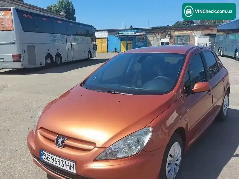 Peugeot 307 2002, фото з оголошення 1 з 17, VIN VF33CNFUE82633150