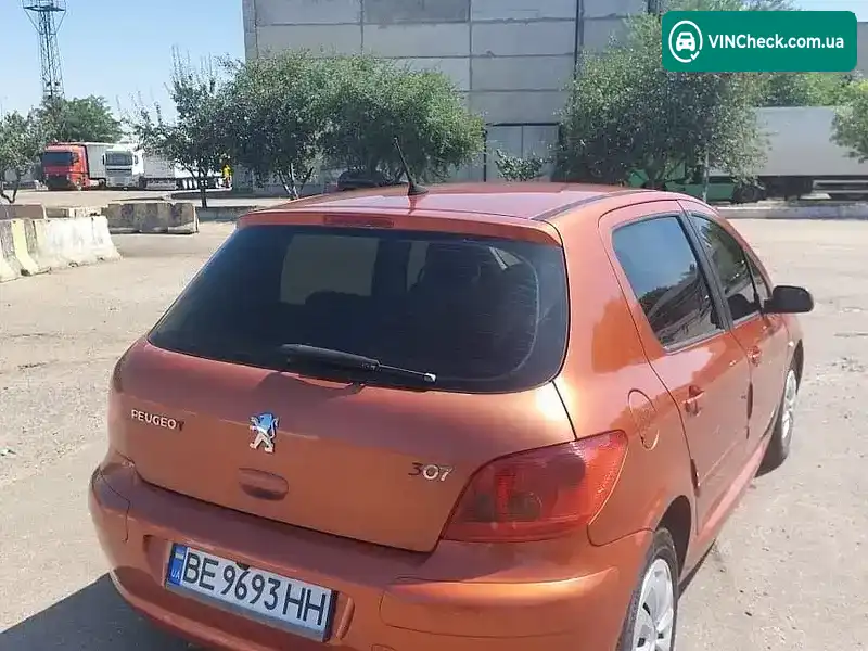 Peugeot 307 2002, фото з оголошення 2 з 17, VIN VF33CNFUE82633150