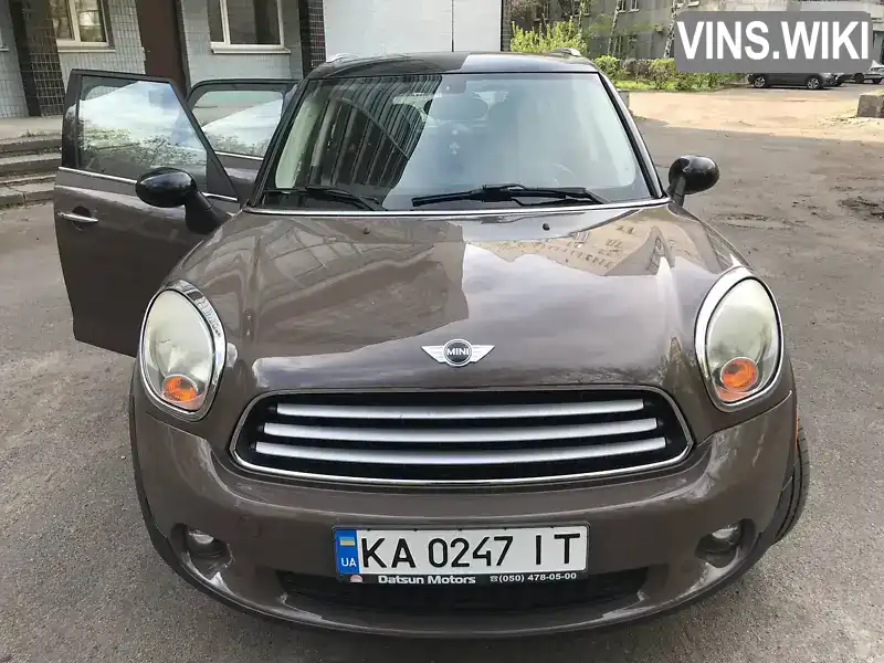 MINI Countryman 2011, фото з оголошення 1 з 21, VIN WMWZB3C57BWM00063