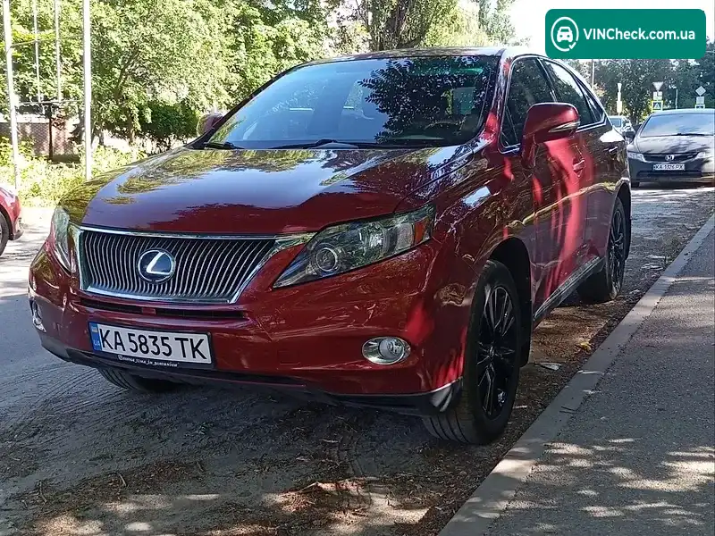 Lexus RX 2009, фото з оголошення 1 з 16, VIN JTJZB1BA1A2001366