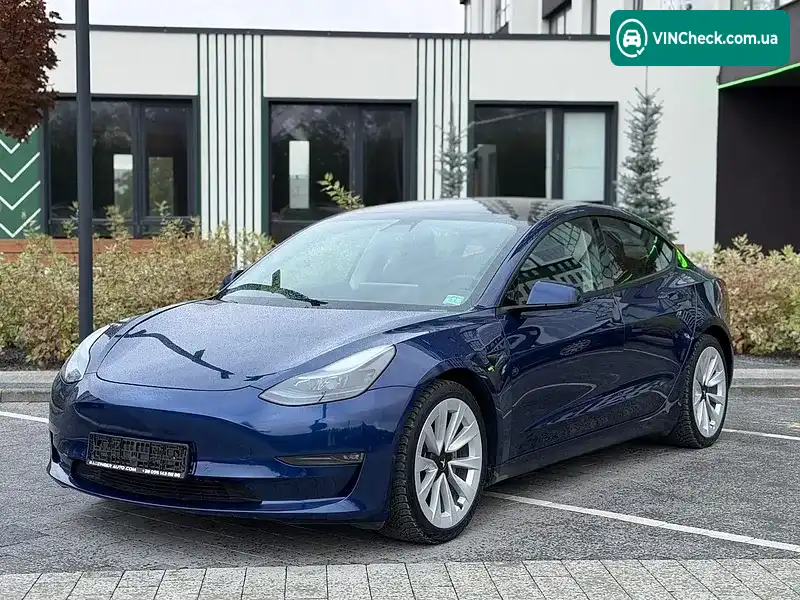 Tesla Model 3 2021, фото з оголошення 1 з 12, VIN 5YJ3E1EA1MF982652