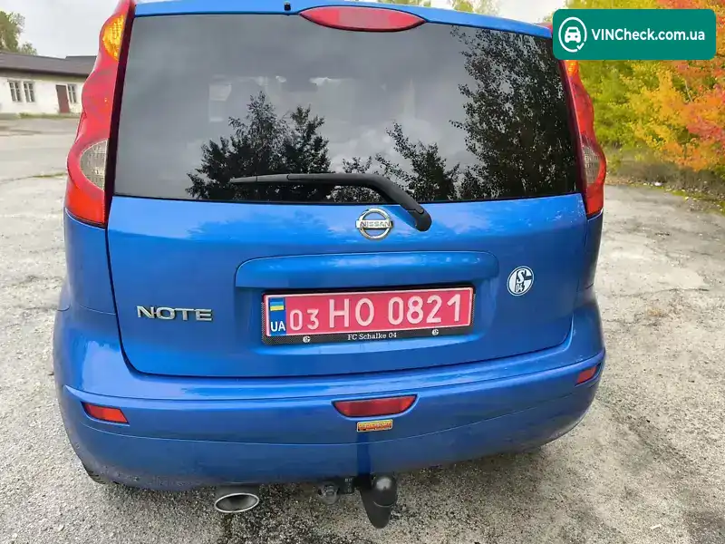 Nissan Note 2007, фото з оголошення 2 з 20, VIN SJNFCAE11U1218645