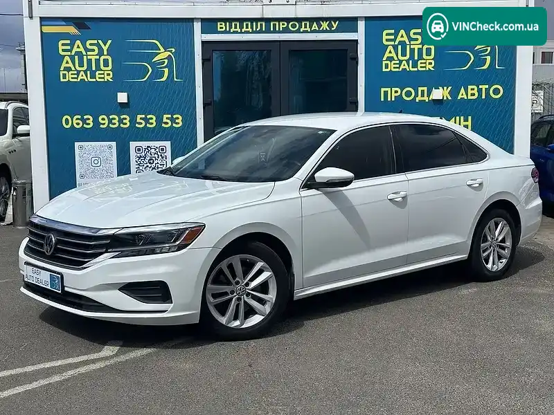 Volkswagen Passat 2020, фото з оголошення 1 з 21, VIN 1VWSA7A33LC018970