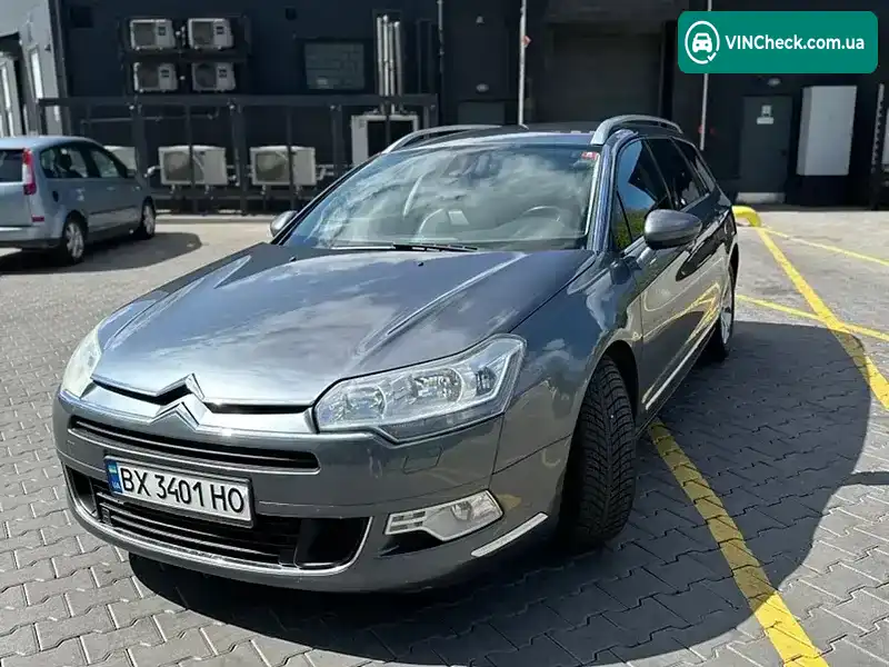 Citroen C5 2008, фото з оголошення 1 з 21, VIN VF7RWRHRJ54093115