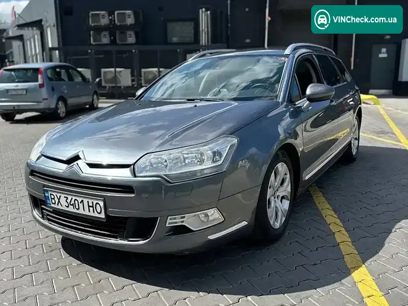 Citroen C5 2008, фото з оголошення 2 з 21, VIN VF7RWRHRJ54093115
