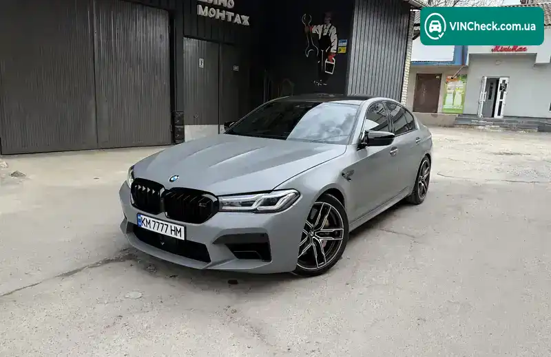 BMW M5 2019, фото з оголошення 2 з 21, VIN WBSJF0C50KB447812